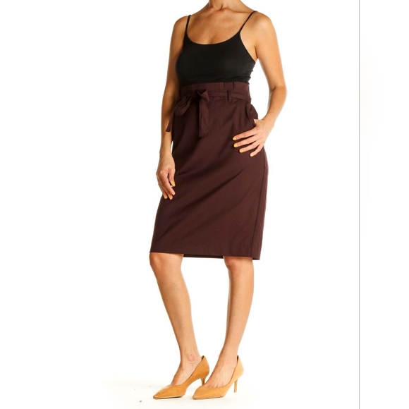 NWOT Banana Republic Paper Bag Skirt 0petite - Picture 4 of 15